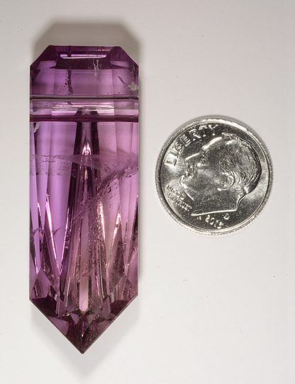Amethyst Crystal Gem Pendant cbs121