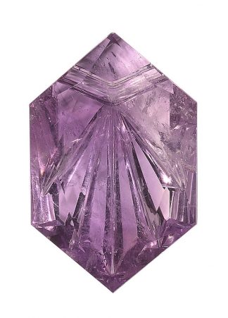 Amethyst Crystal Gem Pendant cbs139