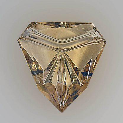 Citrine Quartz Crystal Gem Pendant cbs125