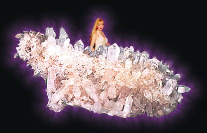 Largest Arkansas Quartz Cluster Mega Crystal