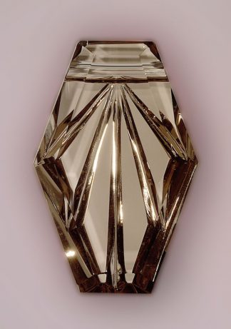 Smoky Quartz Crystal Gem Pendant cbs149