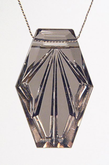 Smoky Quartz Crystal Gem Pendant cbs149 - Image 3