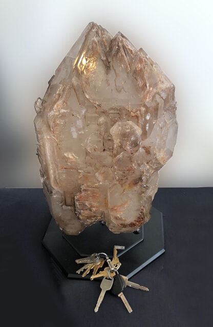 75 Pound Elestial Smoky Quartz Crystal Castle - Image 2