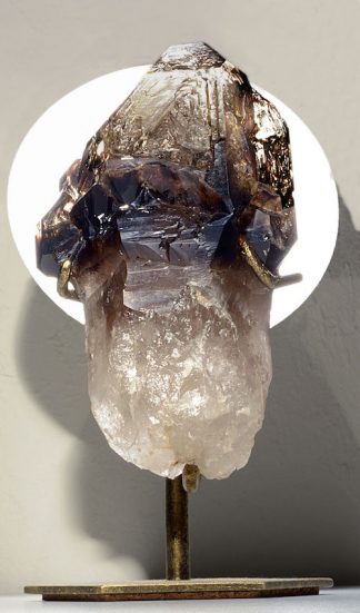 Perfect Elestial Smoky Quartz Crystal 4