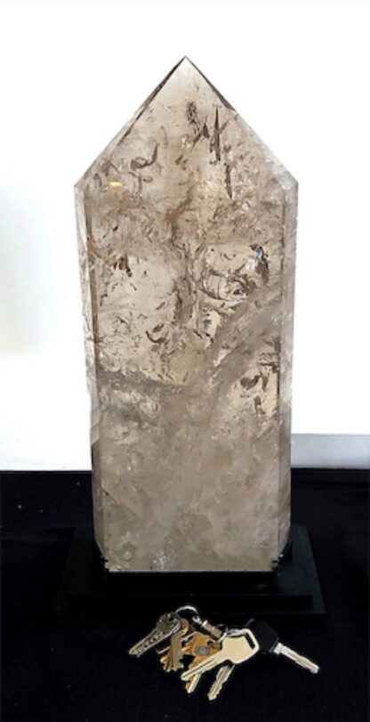 Polished Tabby Tower; Rainbow Galaxy Cdd 9.6 - Image 3