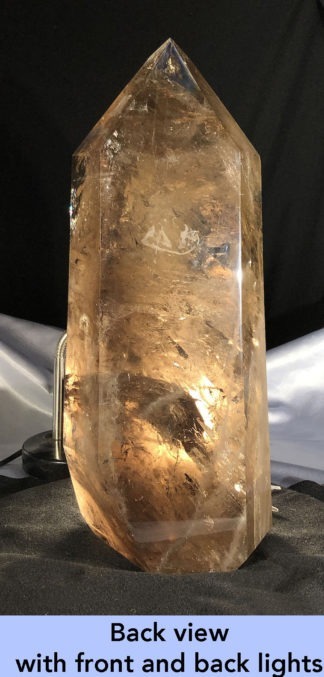 Polished Smoky Citrine Tower  Cdd 16.6