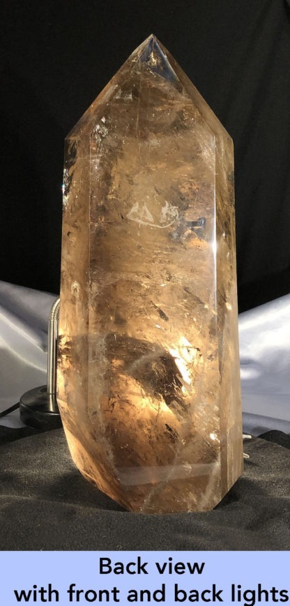 Polished Smoky Citrine Tower  Cdd 16.6