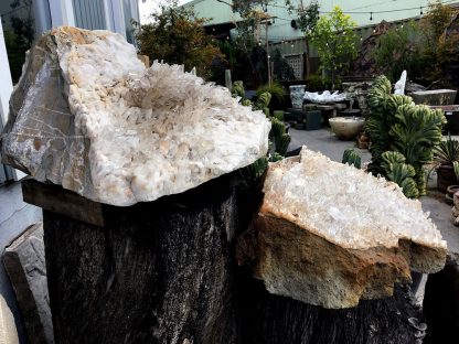 Crystal Waterfall- 1,111 Pounds Giant Arkansas Quartz Crystal Cluster - Image 6