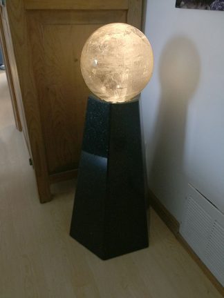 65 -pound Clear Calcite Ball