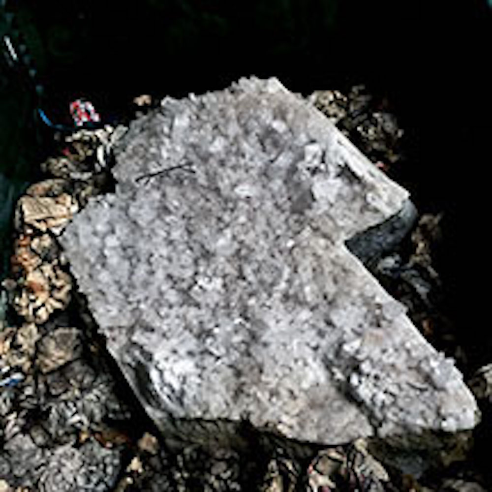 700pound Flat Plate of Arkansas Quartz Elegant Crystals & Gems