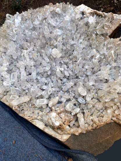 700-pound Flat Plate of Arkansas Quartz - Image 3