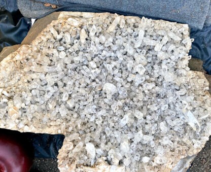700-pound Flat Plate of Arkansas Quartz - Image 2