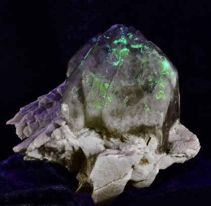Colorado's Magnificent Fluorescent Quartz Point - Image 2