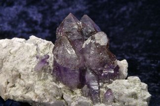 Namibian Amethyst Castle on Matrix