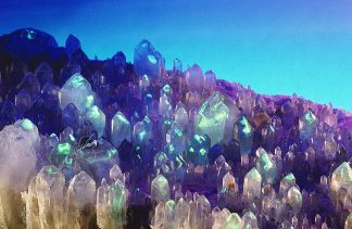 Colorado's "New York, New York" Glowing Skyline Quartz