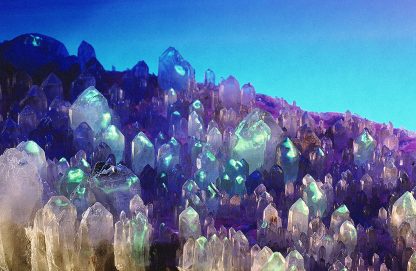 Colorado's "New York, New York" Glowing Skyline Quartz