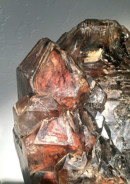 Red Hematite and Quartz Elestial Castle - Image 2