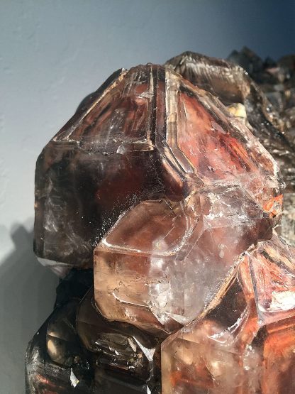 Red Hematite and Quartz Elestial Castle - Image 4