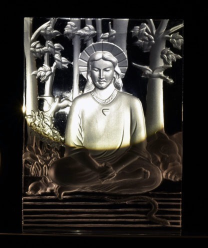 Jesus Meditating in the Wilderness - Image 2