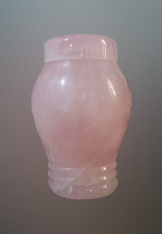Rose Quartz Memorial Urn