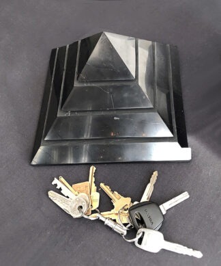8-inch-wide Shungite Pyramid