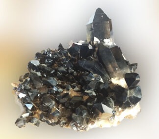 33- pound Smoky Black Quartz Cluster
