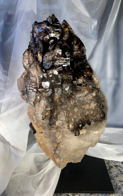 75-pound Black Citrine Elestial Castle - Image 3