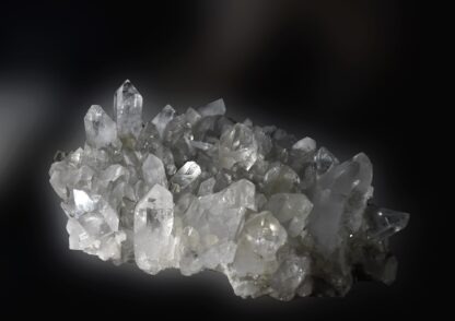 Pair of Matching Natural Crystal Plates - Image 2