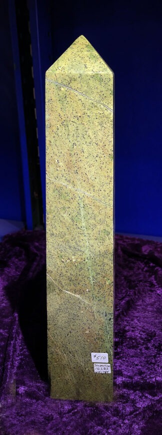 Inventory # WK1784	Brazil Serpentine Obelisk