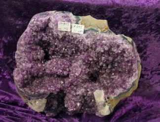 Inventory # WK1796	Uruguay Stalactite & Calcite Cluster