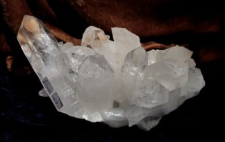 Inventory # WK1816	Arkansas Quartz Cluster