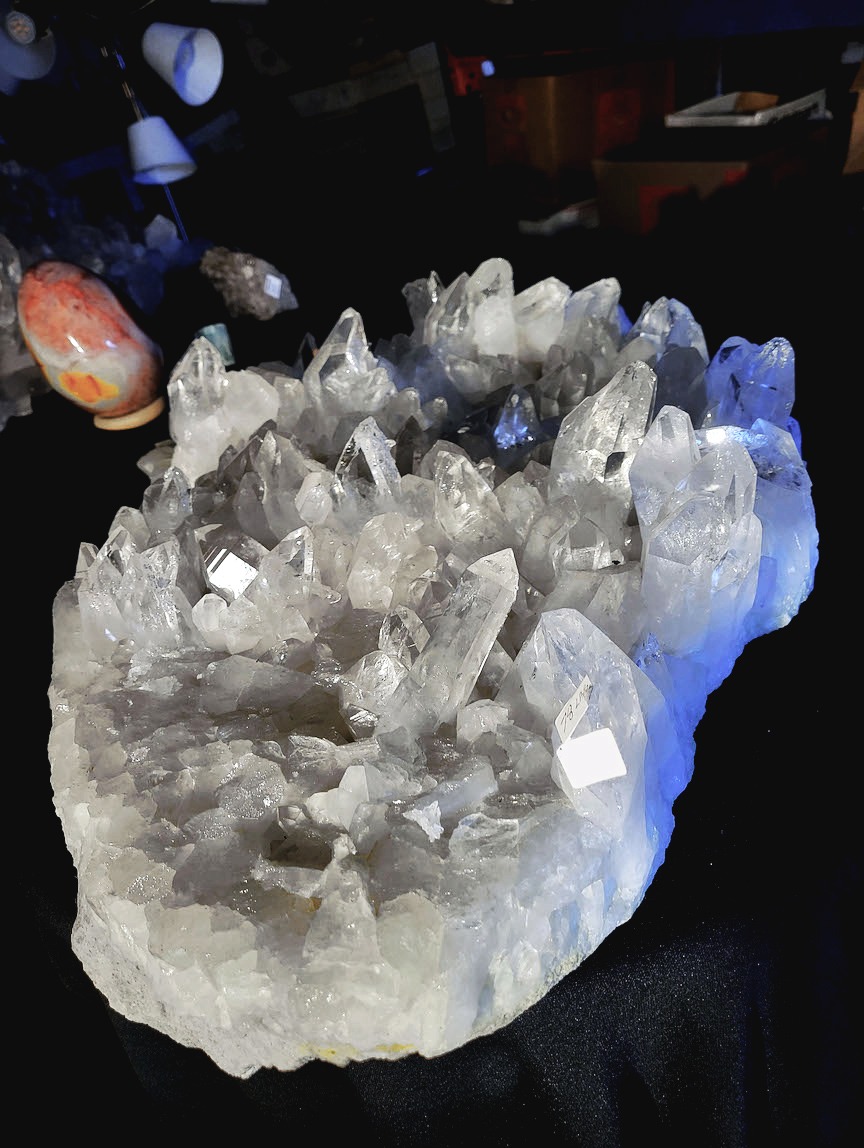 78 Pound Arkansas Quartz Cluster - Image 3