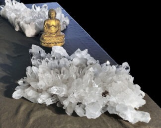 80-pound Arkansas Quartz Cluster